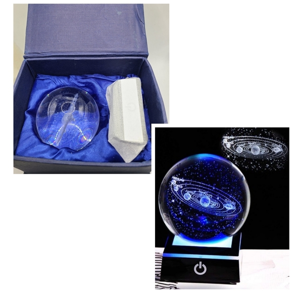Brand new Light up glass celestial system - Picture 1 of 4